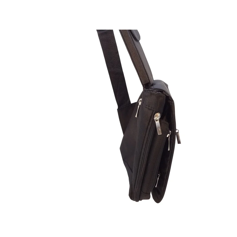 Sling Crossbody Bag Black‎ Tactical Utility Nylon